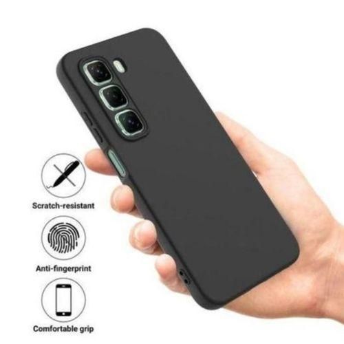 Coque En Silicone Compatible Hot 50 Pro Plus - Noir