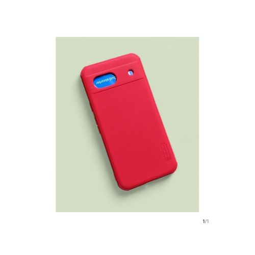 Coque en silicone pour google pixel 8A avec antichoc rouge