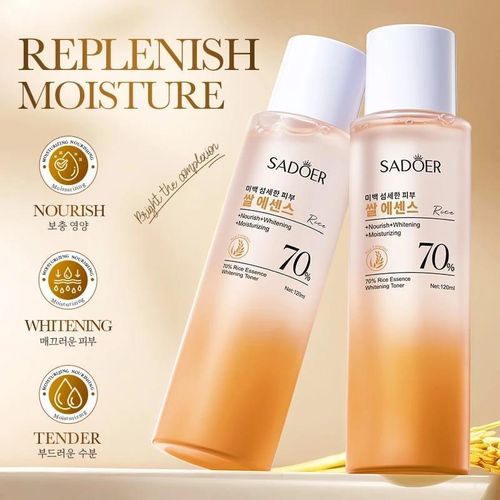 Lotion tonique pour le visage à 70 % d’essence de riz