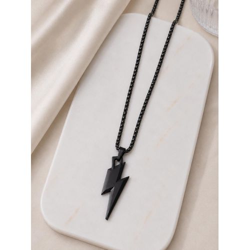 Collier pendentif Éclair – Bijou tendance