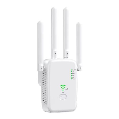 AMPLIFICATEUR Wifi Sans Fil-300Mbps 2.4GHz-Blanc