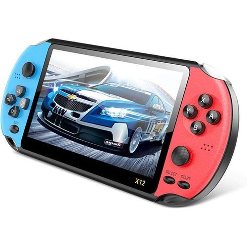 Console De Jeu Vidéo Rétro Portable X12/X7 Plus - 5.1 Pouces - 8 Go - 2500+ Jeux Intégrés