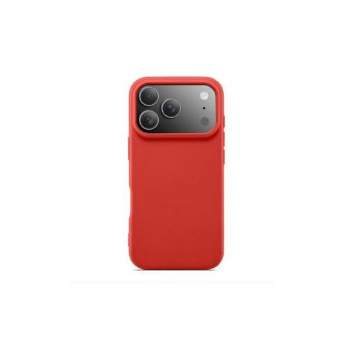 Coque Silicone Compatible Pour IPhone 17 Pro Max - Rouge