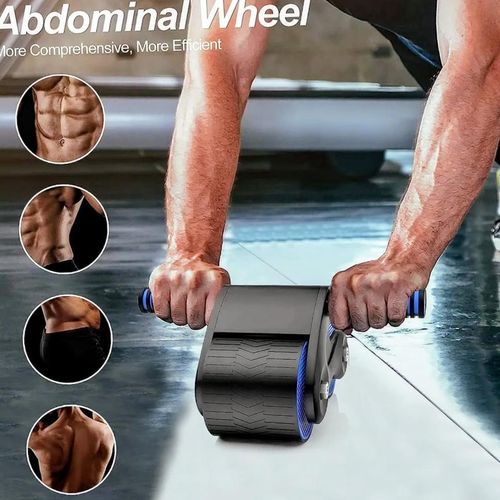 Roue Abdominale Tank Wheel Musculation Core Poignées Ergonomiques Antidérapantes