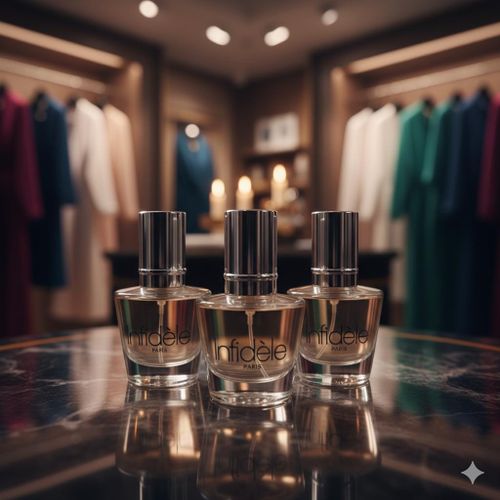 Concentré de parfum. lot de 3 parfums . Infidèle