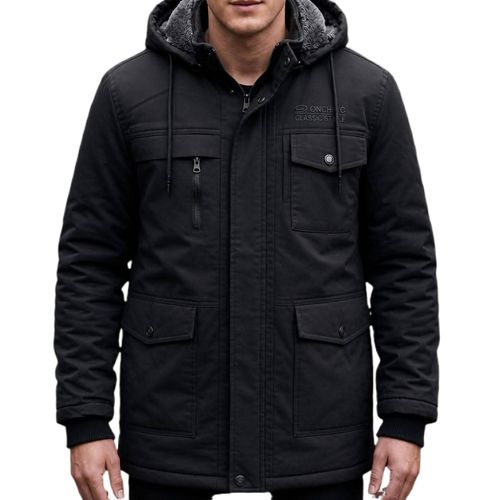 Manteau a capuche