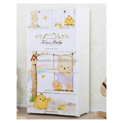 Commode Armoire En Plastique , Avec Tiroirs Pour Enfants / Bébé
