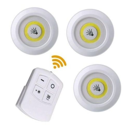 Packs de 3 Lampes LED sans fil + une Commande