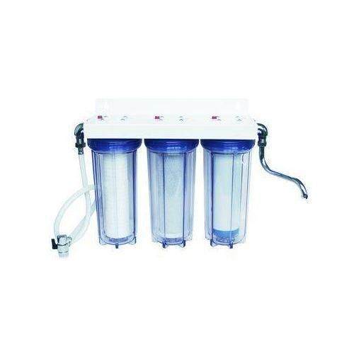 Système De Filtrage Et Purification d'Eau A 3 Réservoir - Filtre Eau Blanc