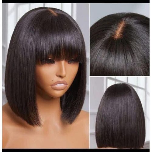 PERRUQUE COUPE CARRÉ FRANGE_ TAILLE 12