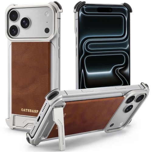 Coque iphone 17 Pro gris oatsbasf tige