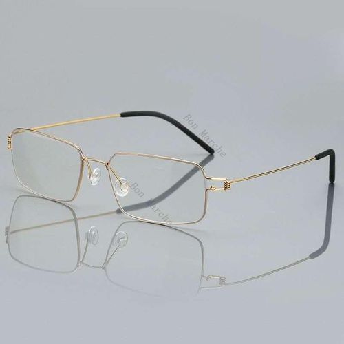 Lunettes de vue à cadre complet en métal ultraléger pour affaires et presbyte