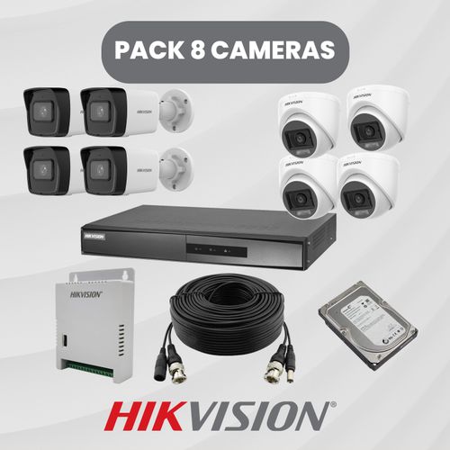 KIT caméra Hilvision 5Mpx -Tout en un - ensemble