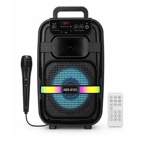 Enceinte Portable avec Microphone et Télécommande