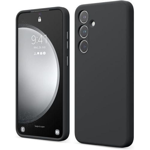Coque Silicone Compatible Avec Samsung Galaxy S24 Plus - Noir