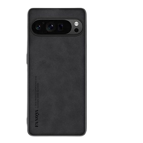 Coque Modèle Luxueux pour Google Pixel 10 Pro XL (noir)-Design Ultra-fin et Léger avec Finition en Simili-cuir , Texture Anti-Dérapante