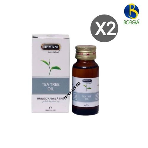 2 Huiles D'arbre De Thé Bio