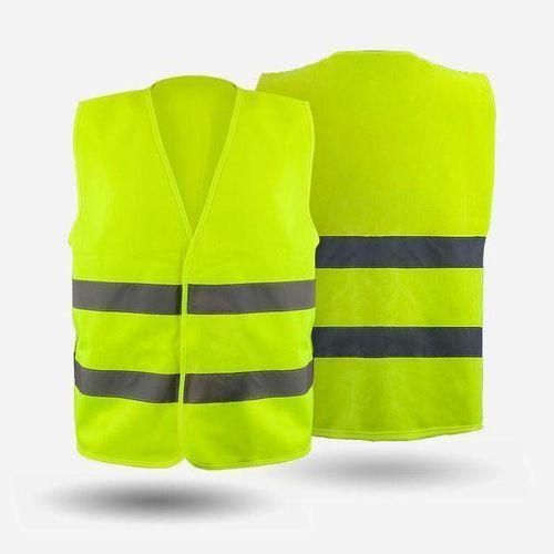 Gilet de sécurité à bandes réfléchissantes, Vêtements de construction.