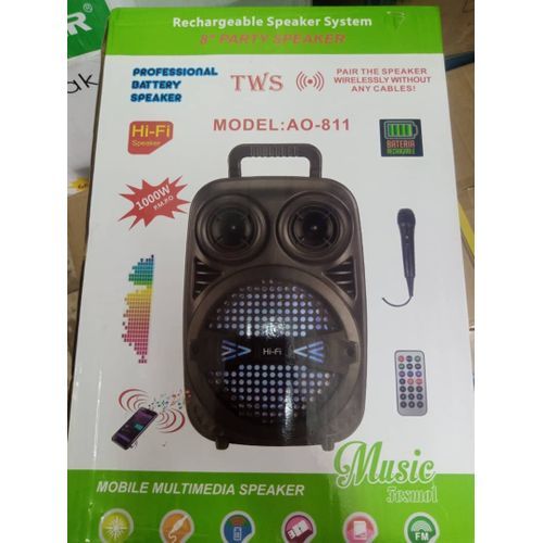 Mini Haut Parleur Bluetooth - Noir