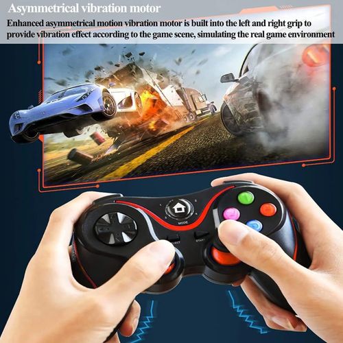 Manette X3 SANS FIL / ANDROID / IOS / PC / TV / VR + SUPPORT TELEPHONE
