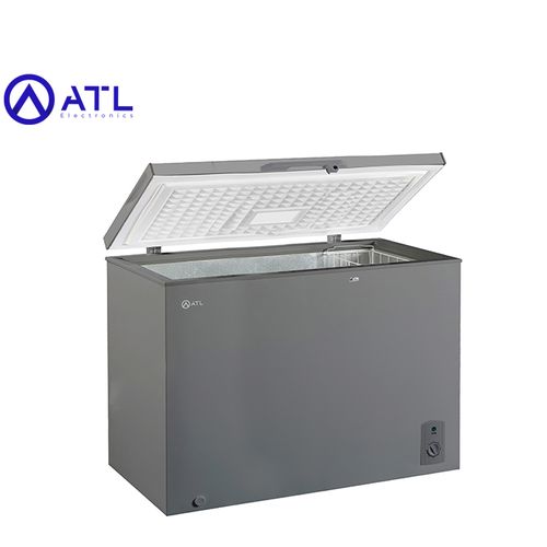 Congélateur Horizontal - 380L - 01 Porte - Serrure - 01 Panier - Inox&Silver - CFATL-520