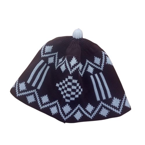 Kofia Prestige Bonnet Islamique Géométriques La dignité de l'homme commence par ce qu'il pose sur sa tête.