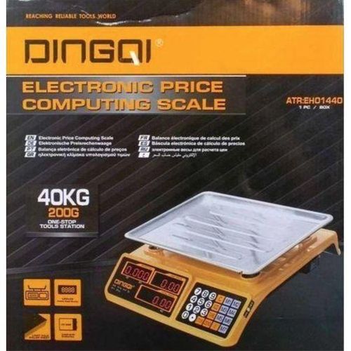 Balance Électronique 220V Professionnelle 40 Kg -