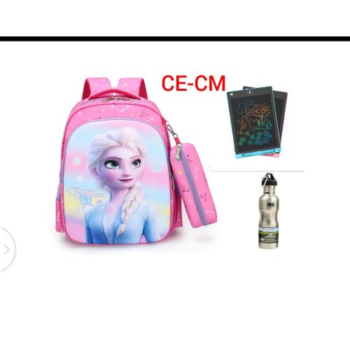 Sac à Dos D'école Primaire CE-CM Gourde Offerte