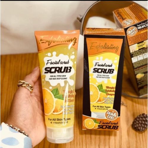 Gommage Visage à L'Orange Vokali SCRUB 170 Ml