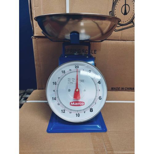 Balance De Cuisine Analogique - 20kg - Bleu