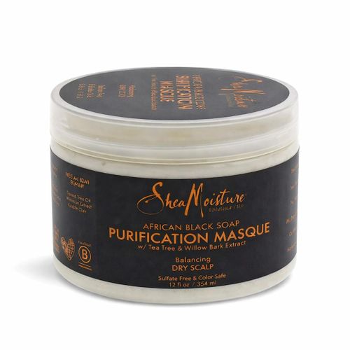 Masque Purifiant Cheveux African Black Soap – Cuir Chevelu Sain & Anti-Impuretés