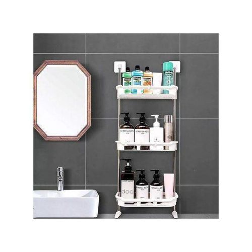 Etagére de rangement pour toilette 3 niveaux GH