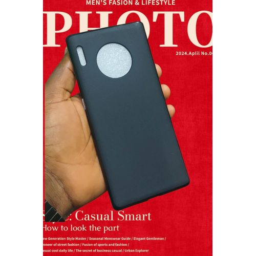 Coque Huawei Mate 30 Pro, Noir Lisse