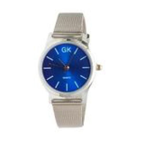 Montre Dame Cadran Rond Gk- Argent