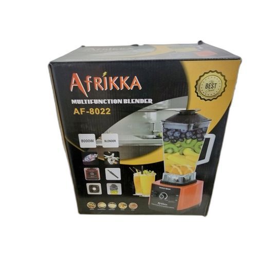AFRIKKA Mixeur Blender Multifonction AF-8022 -Rouge