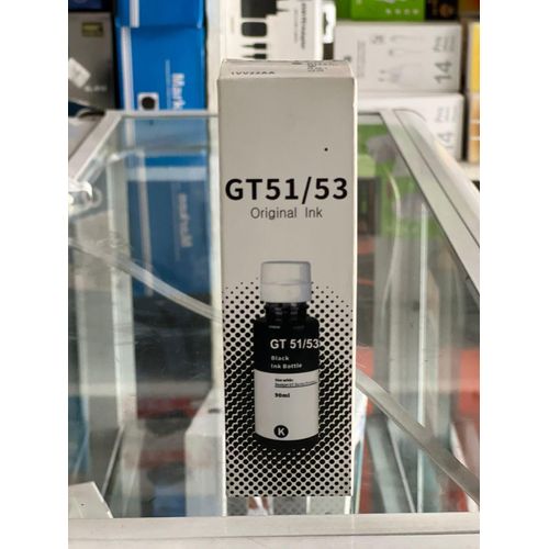 bouteille d'encre noire HP GT51/53 de 90 ml