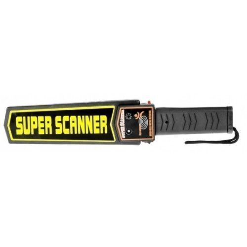 Détecteur Métaux (SUPER SCANNER) - Noir/Jaune