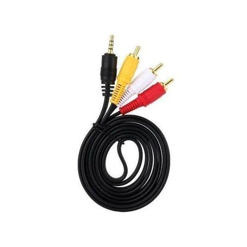 Audio Vidéo De 3 RCA Male AV