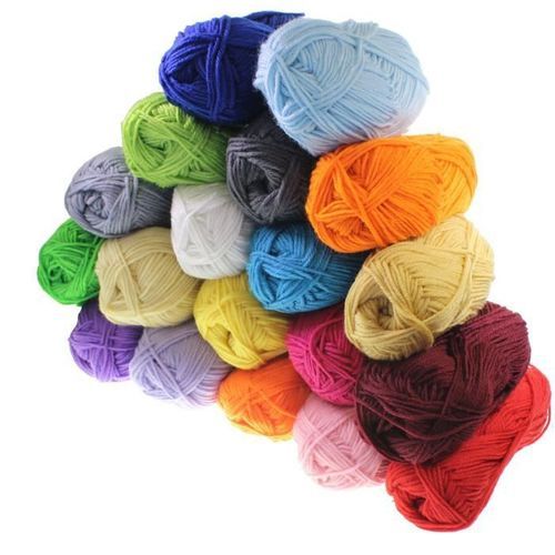 5 Lot De Pelote De Laine A Tricoter Couleur Assortie