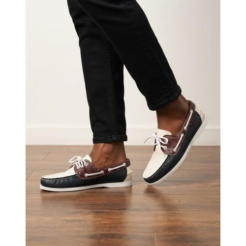 baladeuse homme en cuir-bleu/rouge/blanc
