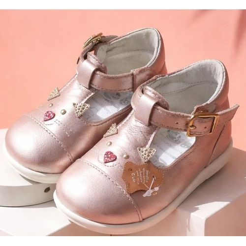 Chaussures Fermées bébé fille PAT & RIPATON Dessus Doublure Semelle intérieure cuir Importé De France