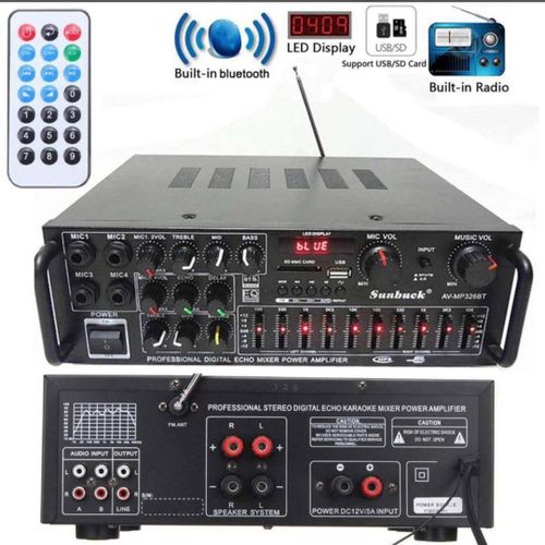 Amplificateur avec équaliseur
