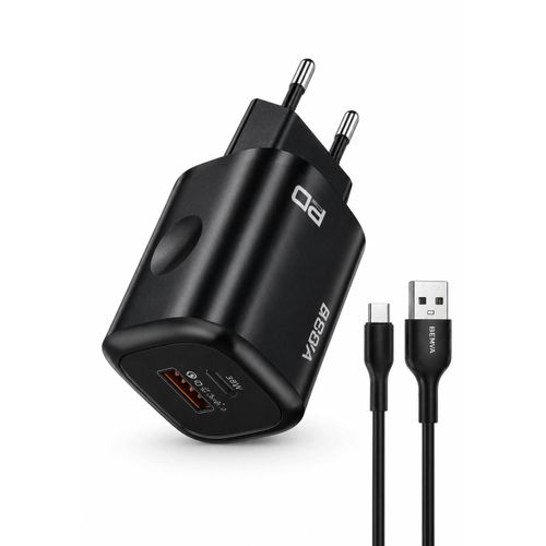 Chargeur Rapide avec Cble Type-C Recharge Ultra Rapide et Scurise