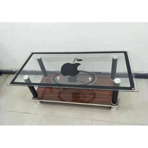 Table basse centrale vitrée Extensible