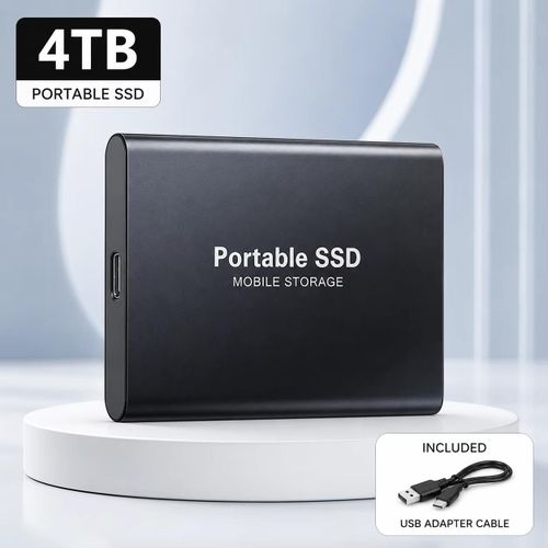 Disque SSD portable T5, Disque dur externe USB 3.1