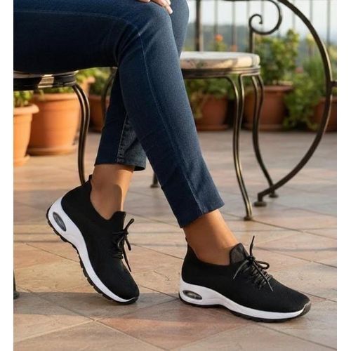 CHAUSSURE BASKET POUR FEMME- NOIR