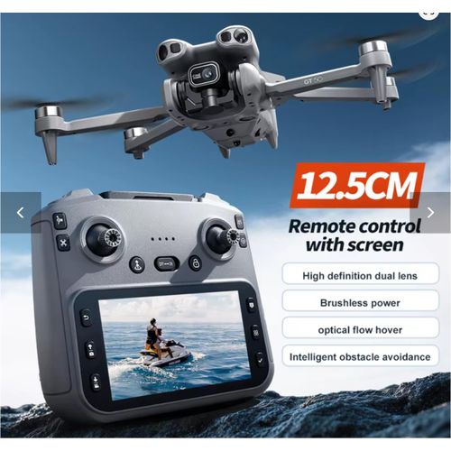 Drone GT50 PRO MIni 5 pro RC 8K HD, double caméra WiFi GPS