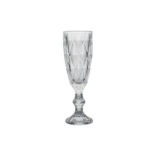Verre à Pied en Cristal Relief – Élégant & Résistant