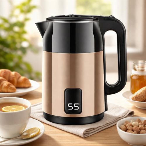 Bouilloire Électrique Portable – Chauffage Rapide & Design Compact