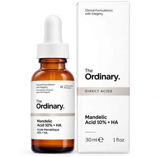 Mandelic Acid 10% + HA 30 ml – Sérum Exfoliant Visage à l’Acide Mandélique – Texture et Teint Uniformes